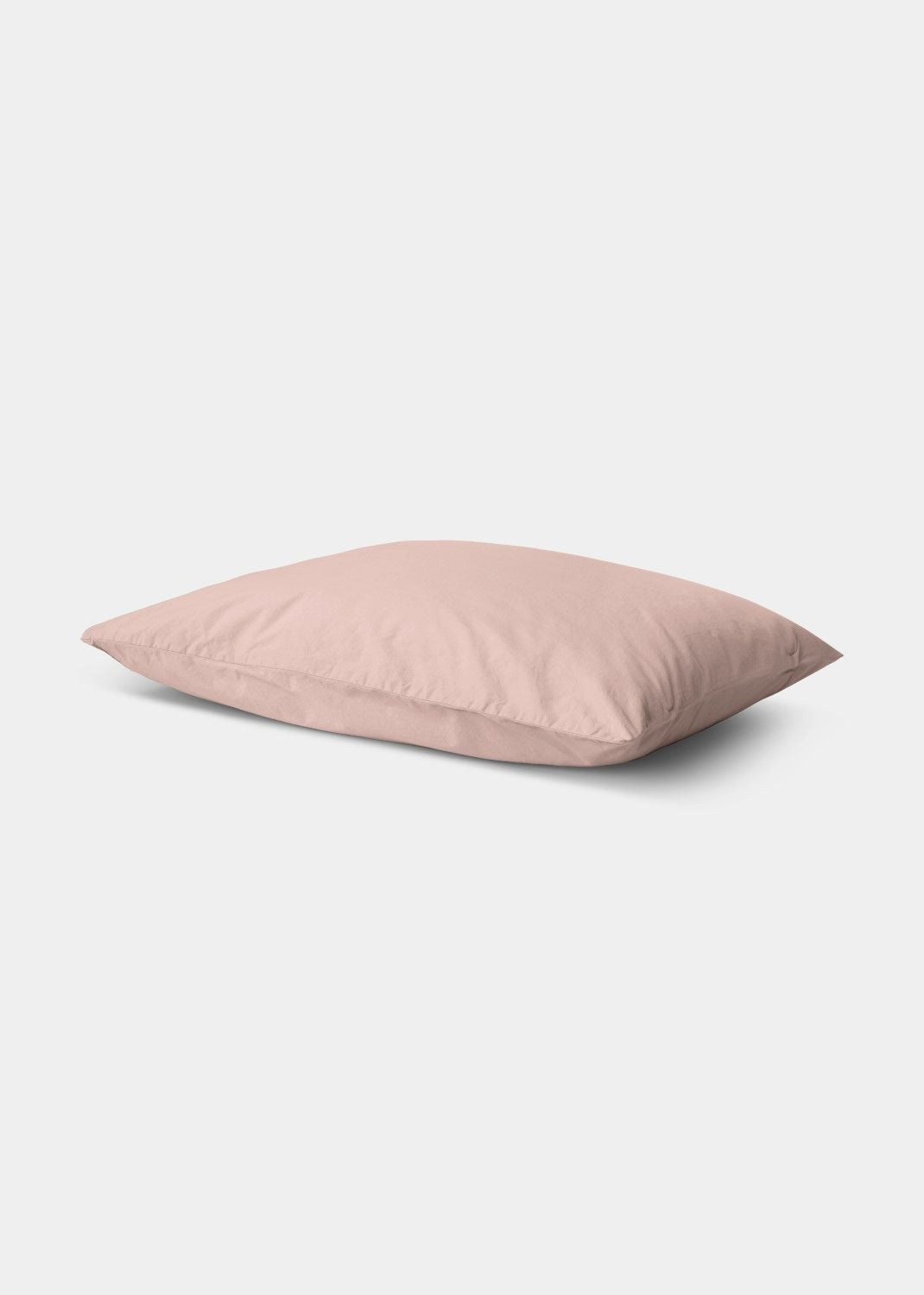 Bomuldspercale pudebetræk - Rosa