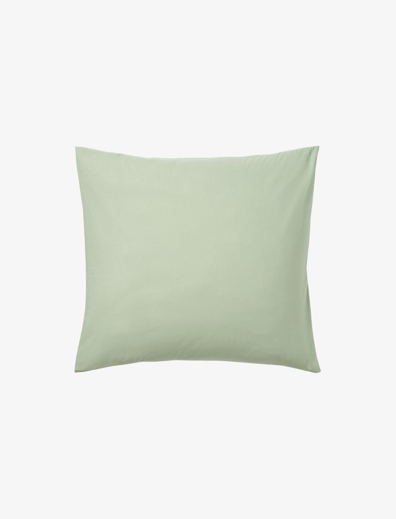 Bomuldspercale pudebetræk - Grøn