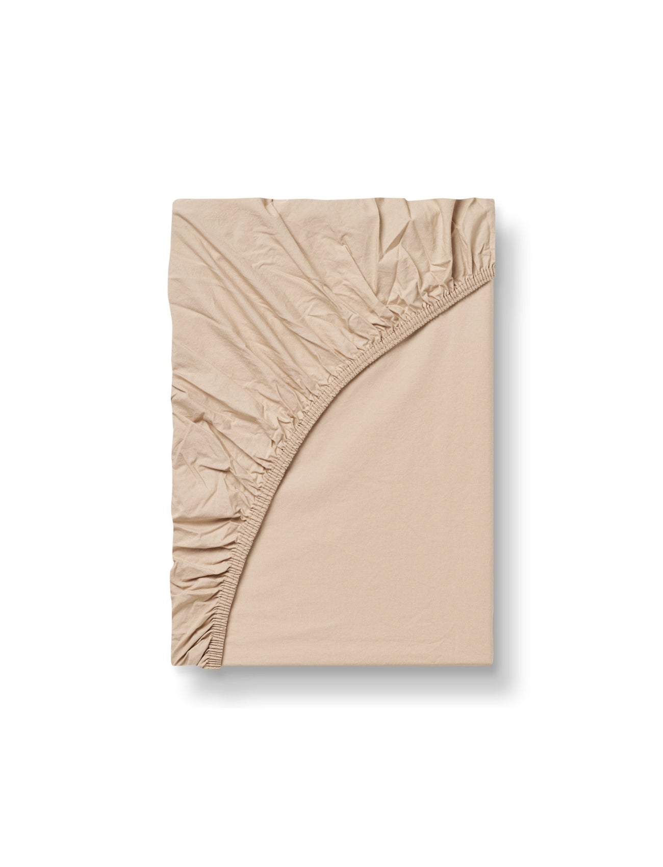 Bomuldspercale faconlagen - Valnød