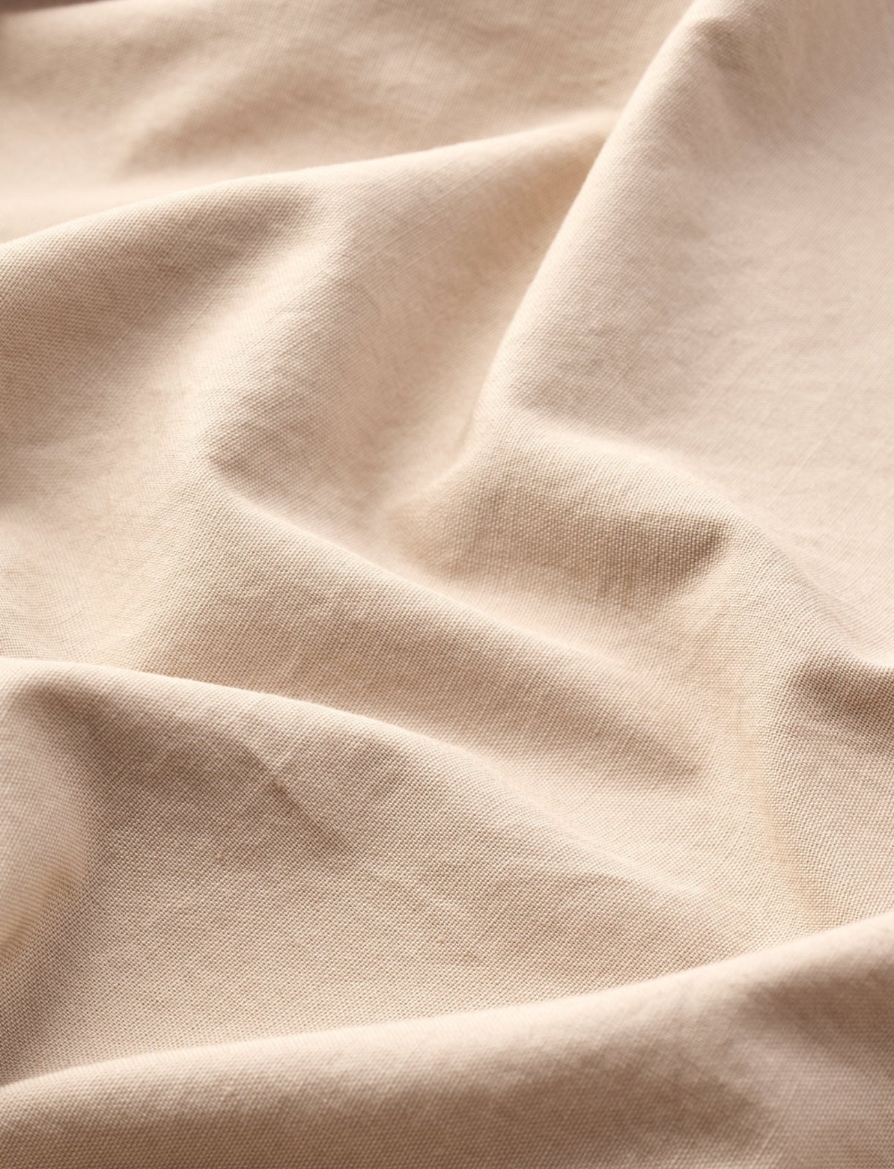 Bomuldspercale faconlagen - Valnød