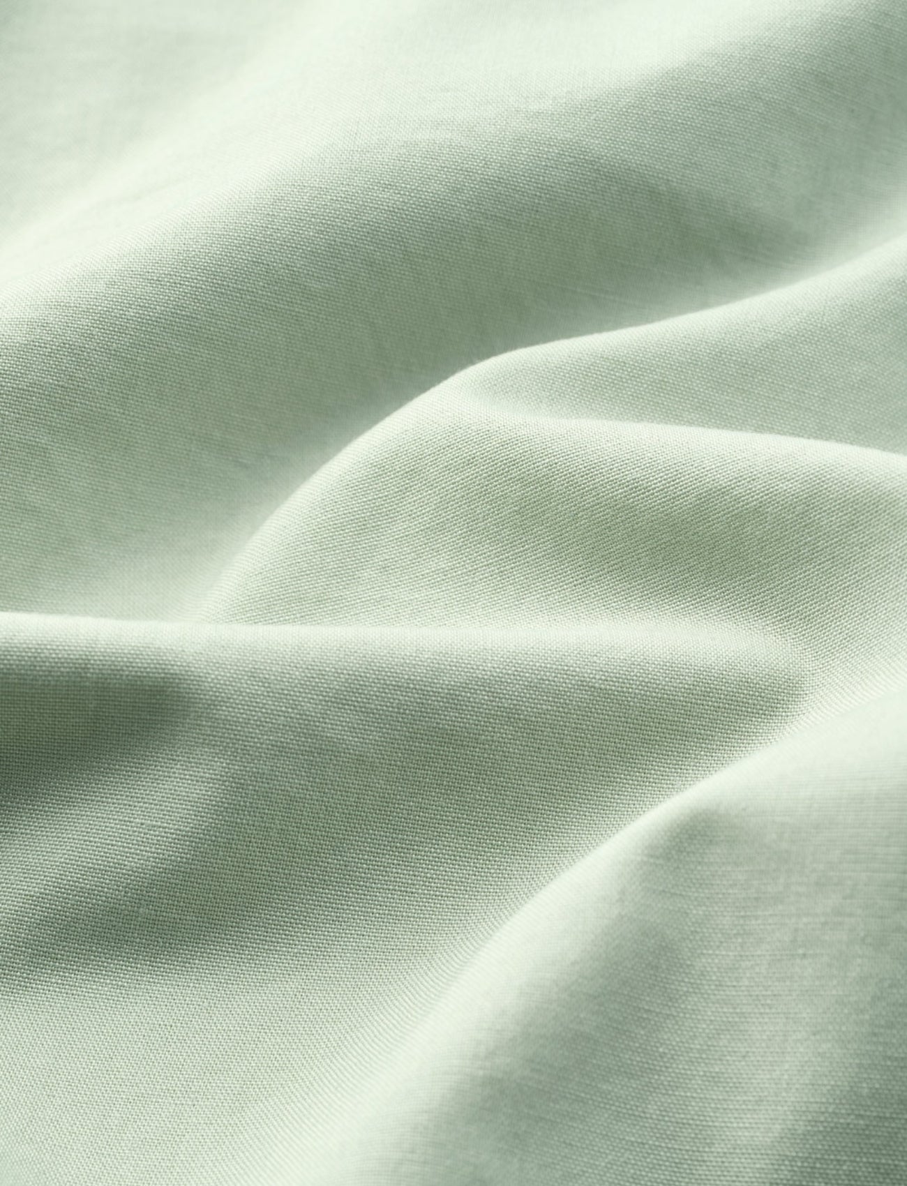 Cotton percale pillowcase - Green