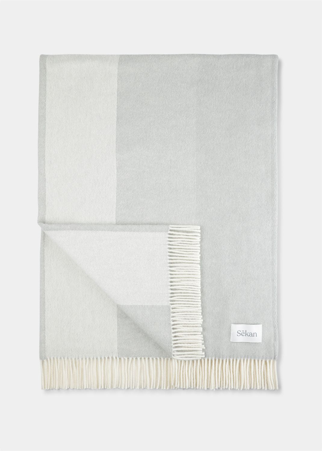 Anholt wool plaid - Grey