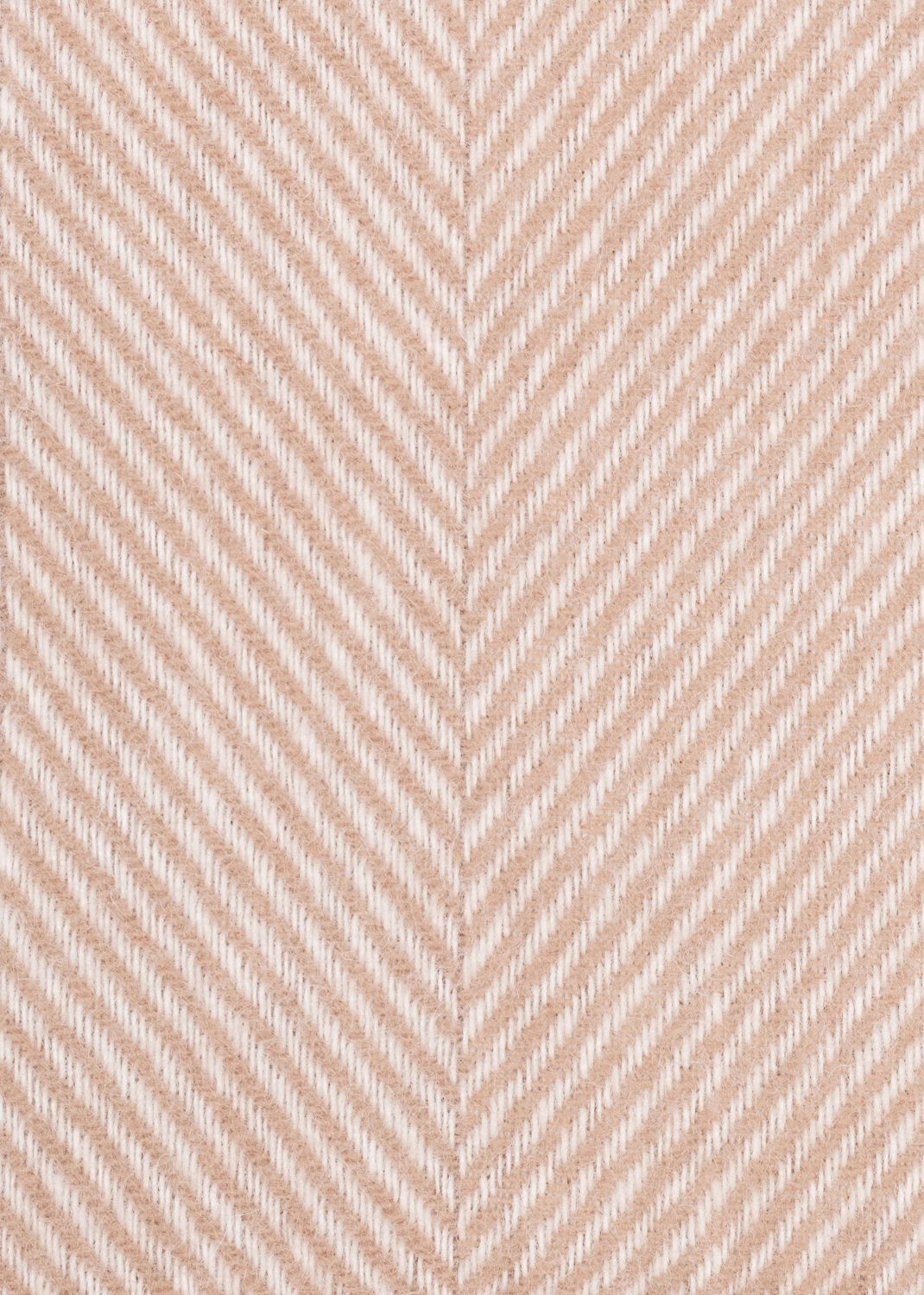 Sildeben uld plaid - Beige
