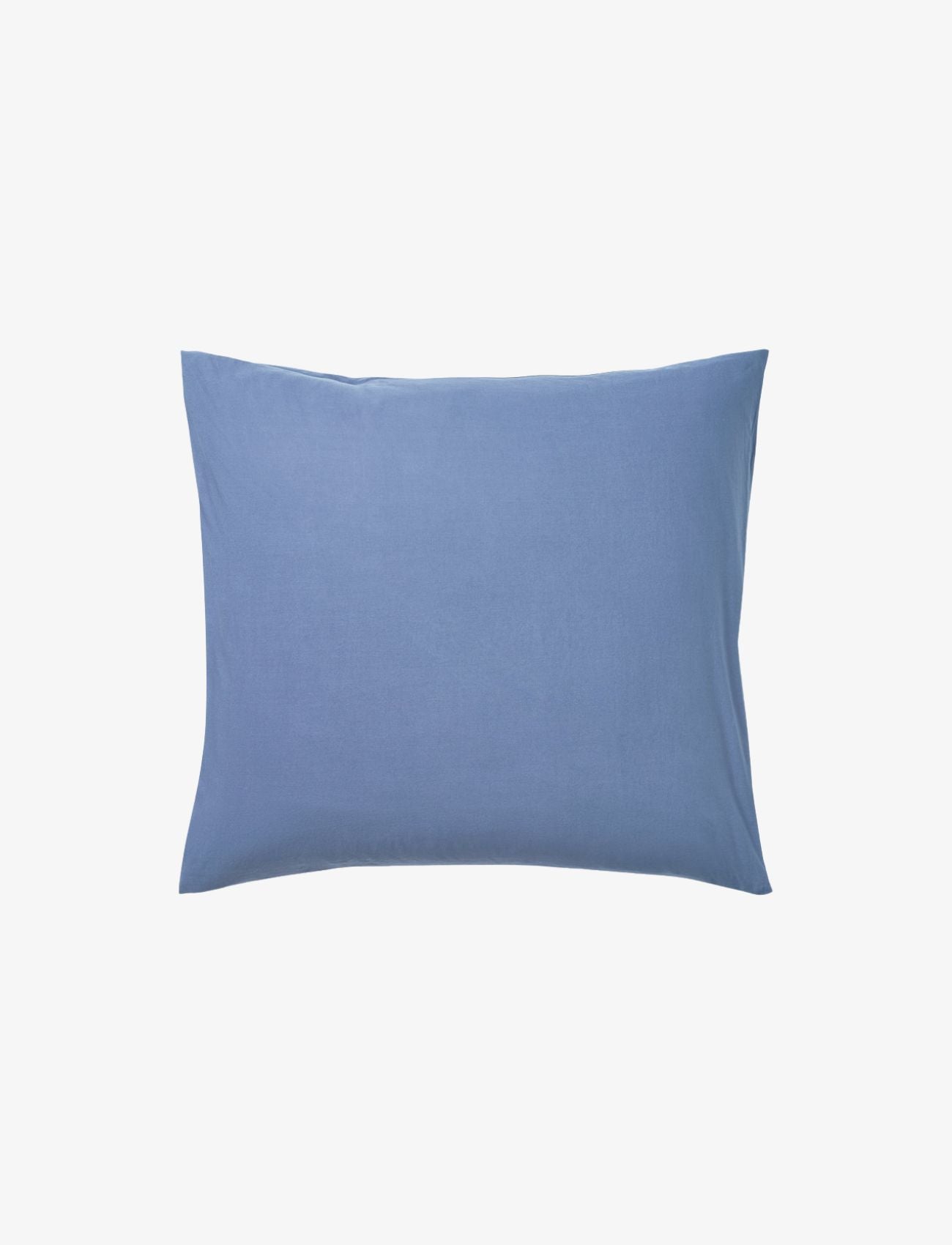 Bomuldspercale pudebetræk - Marineblå