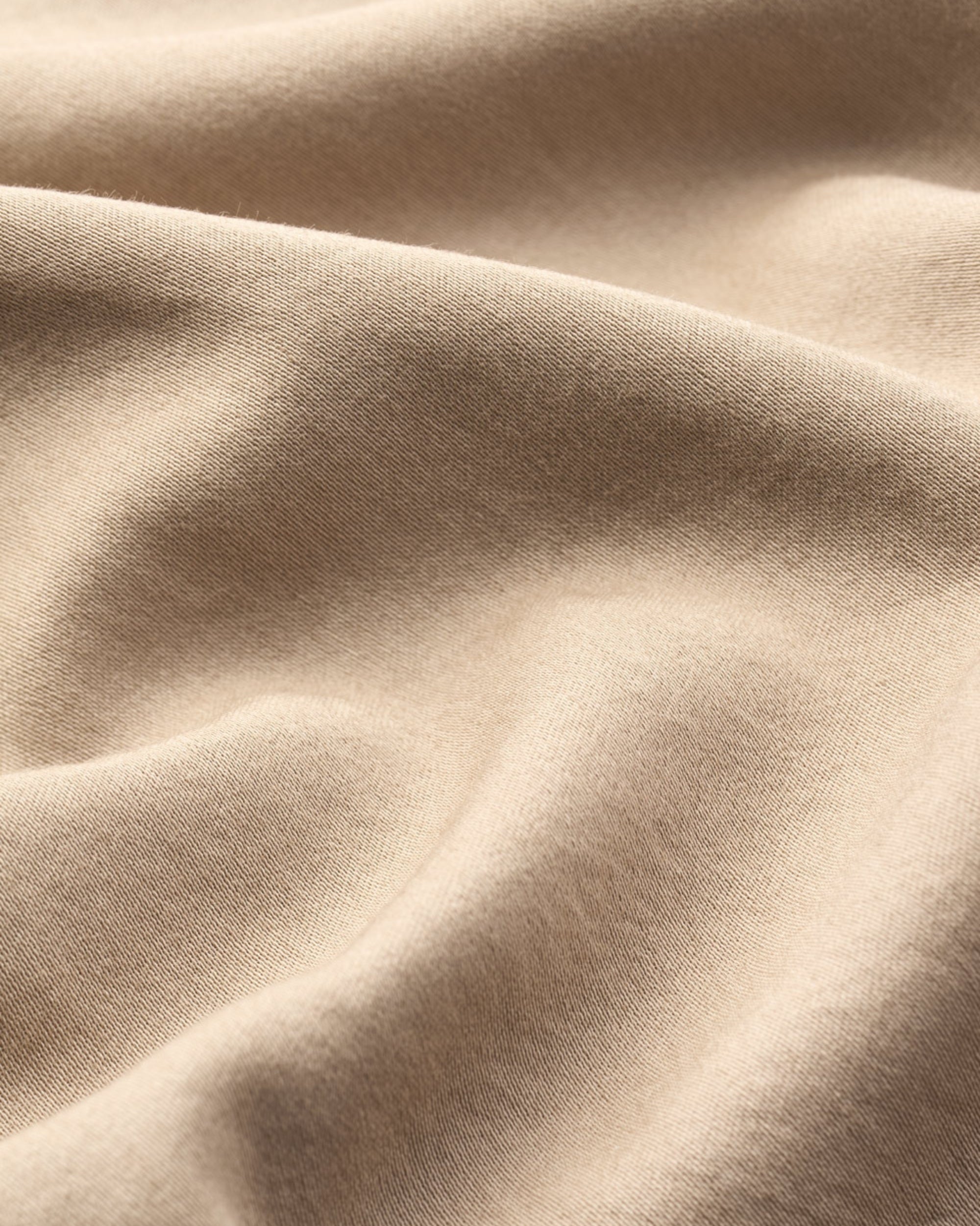 Cotton satin bed set - Walnut Brown