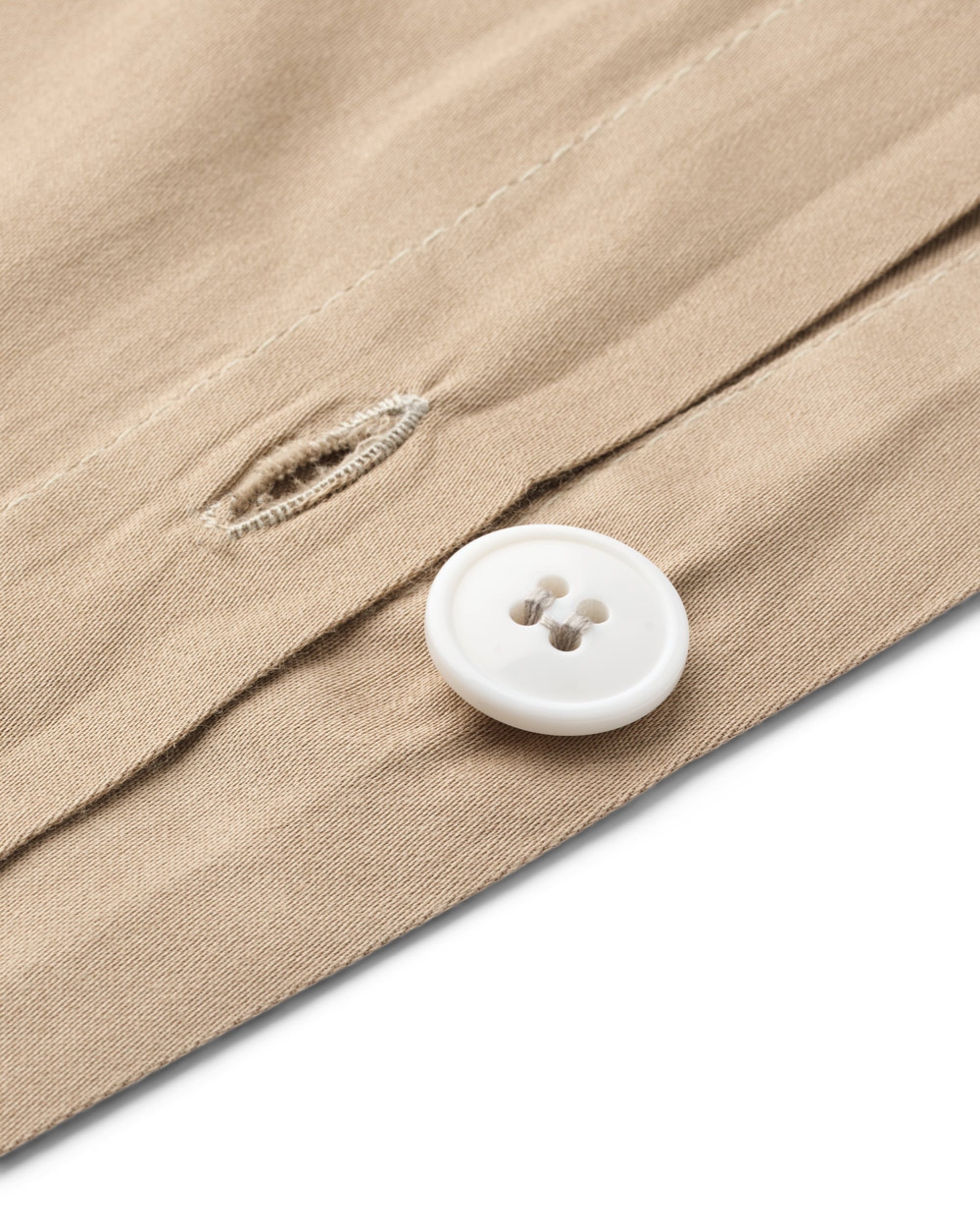 Cotton satin bed set - Walnut Brown