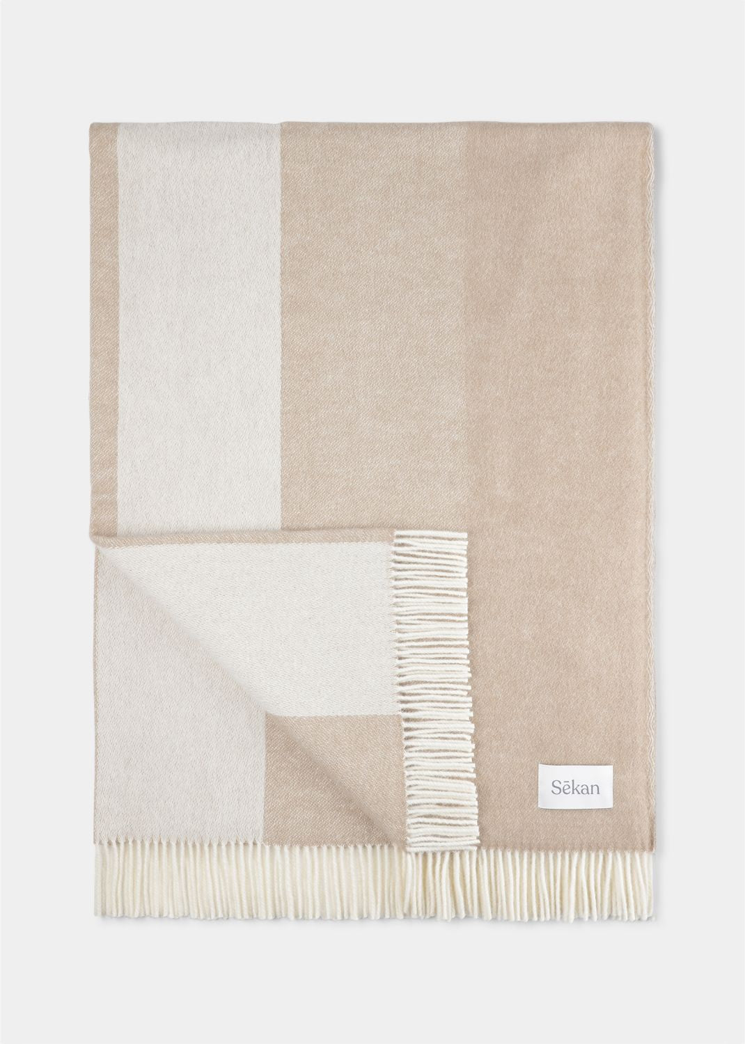 Anholt wool plaid - Cappucino