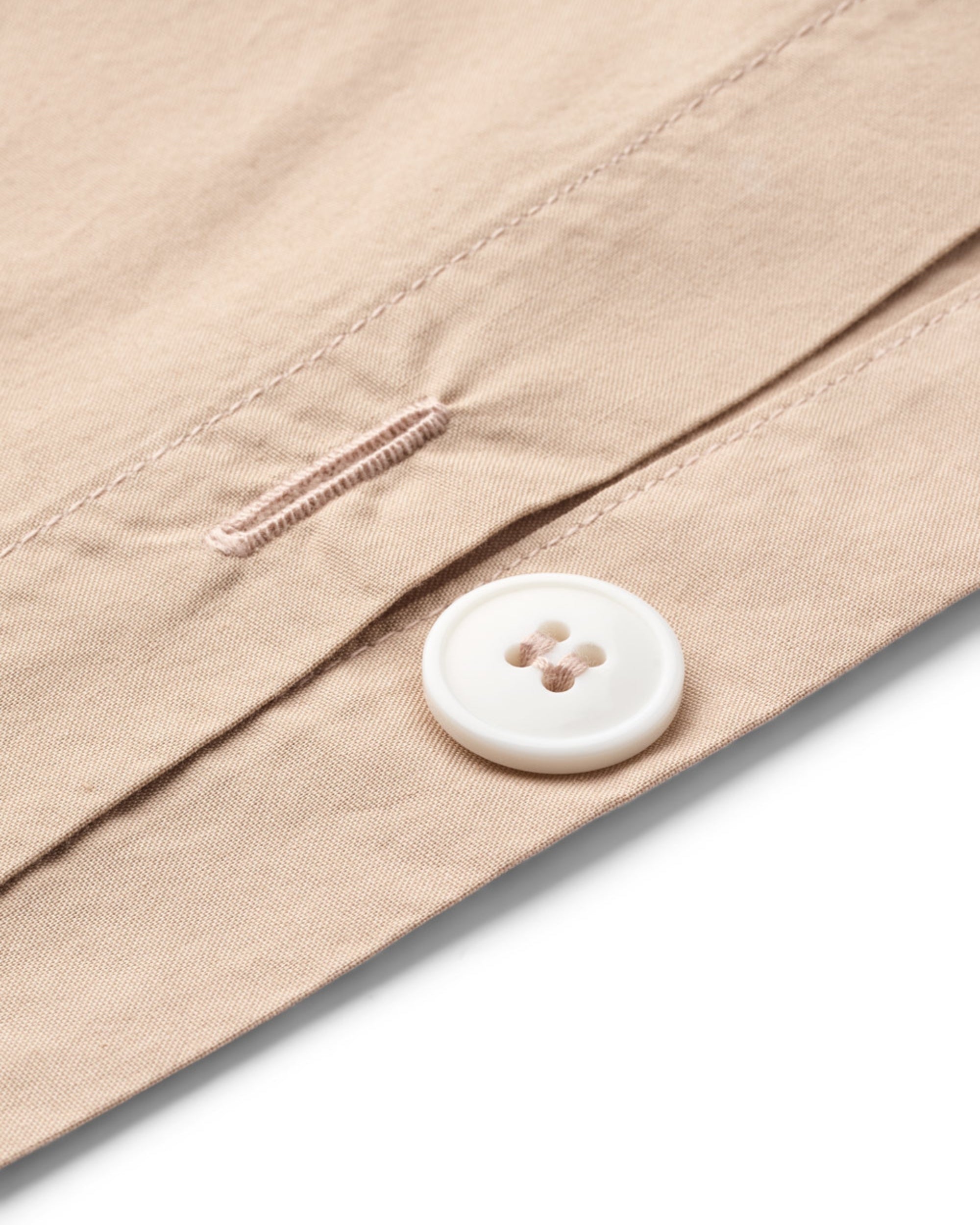 Bomuldspercale sengesæt - Valnød