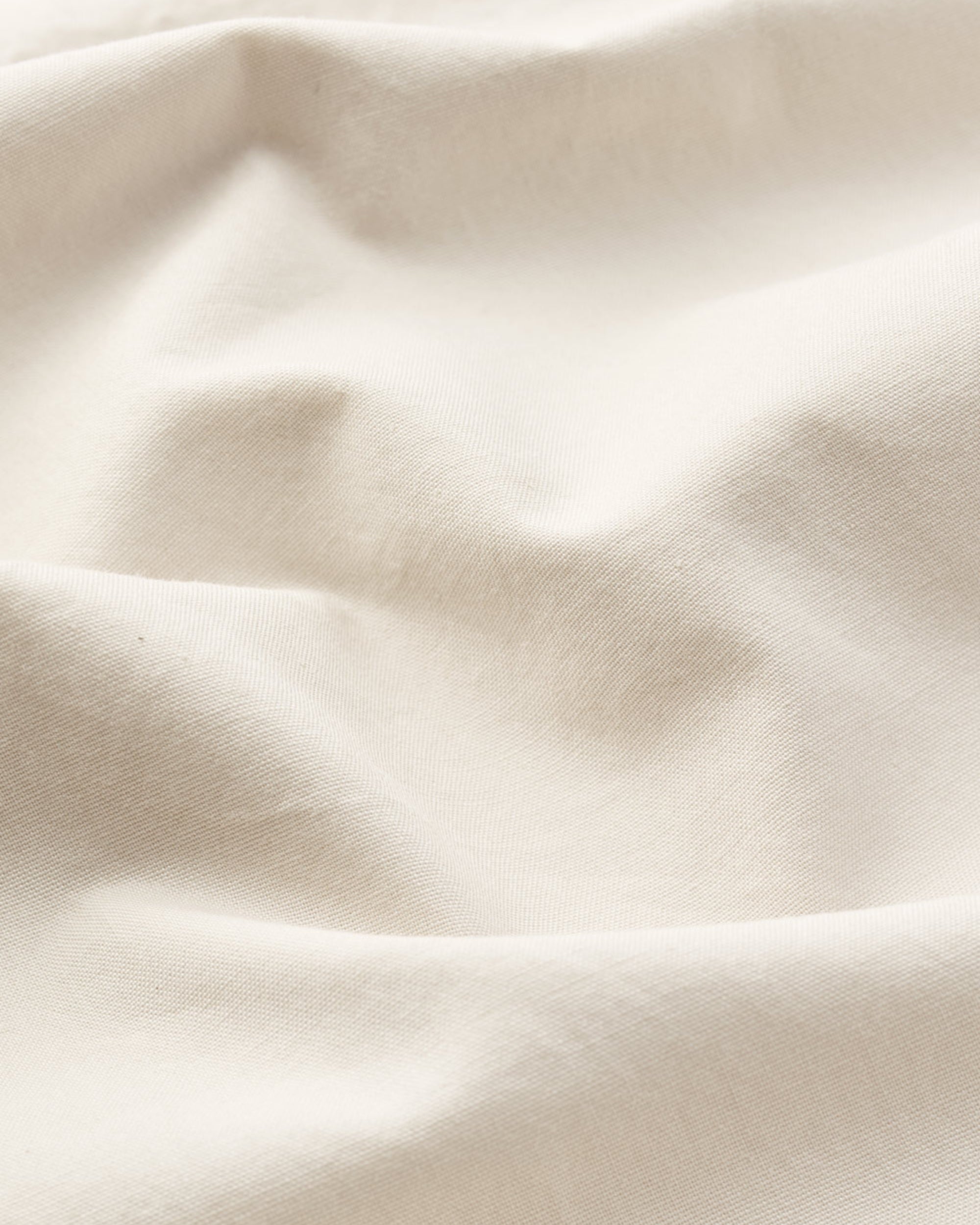 Cotton percale cushion cover - Light grey