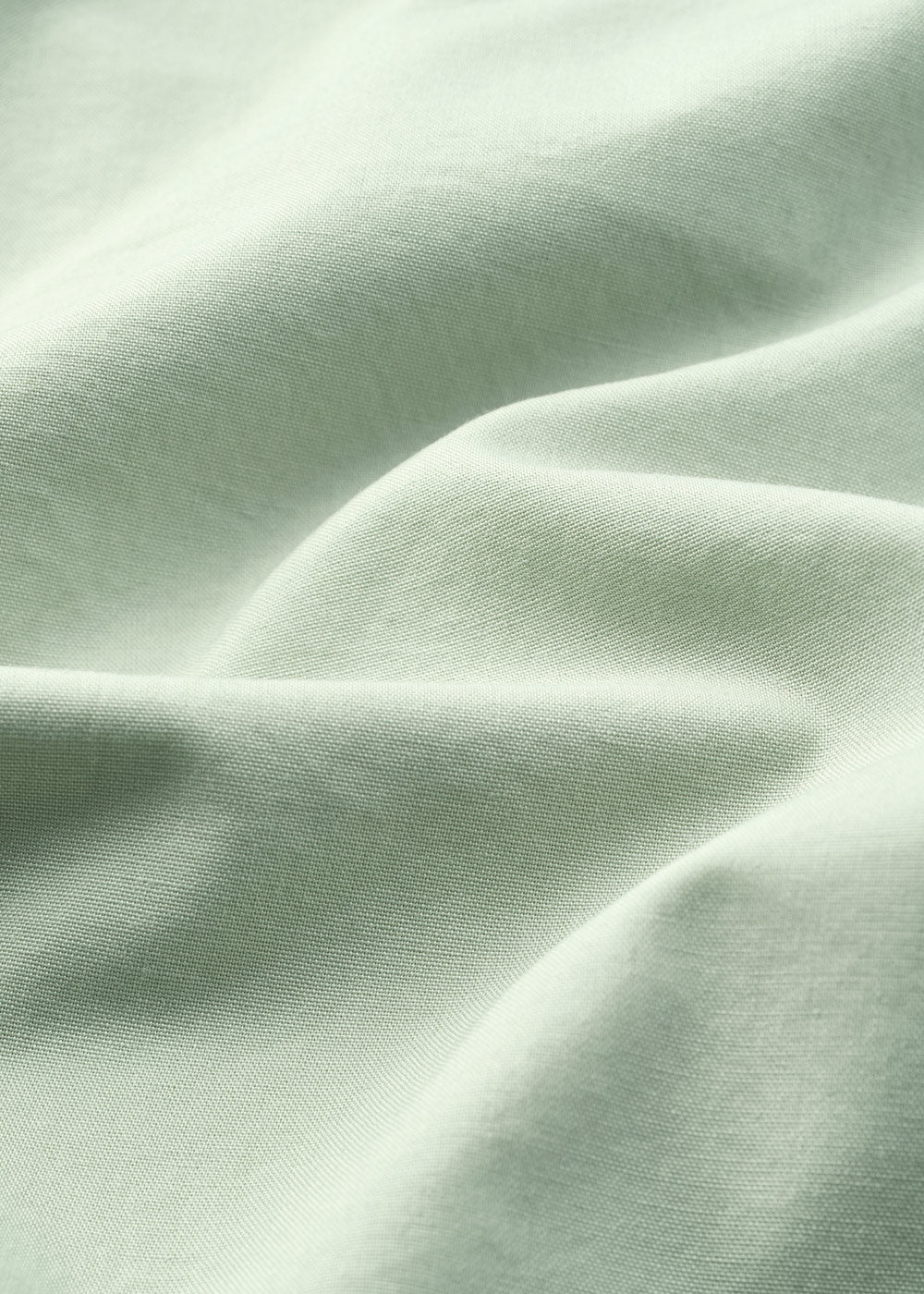 Bomuldspercale sengesæt - Grøn