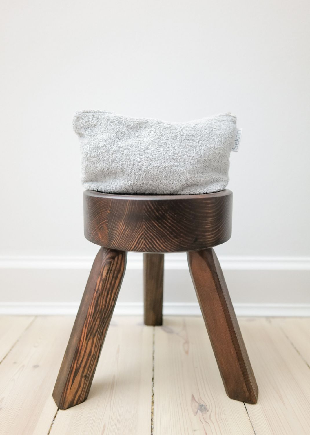 Frotte toilettaske - Lysegrå