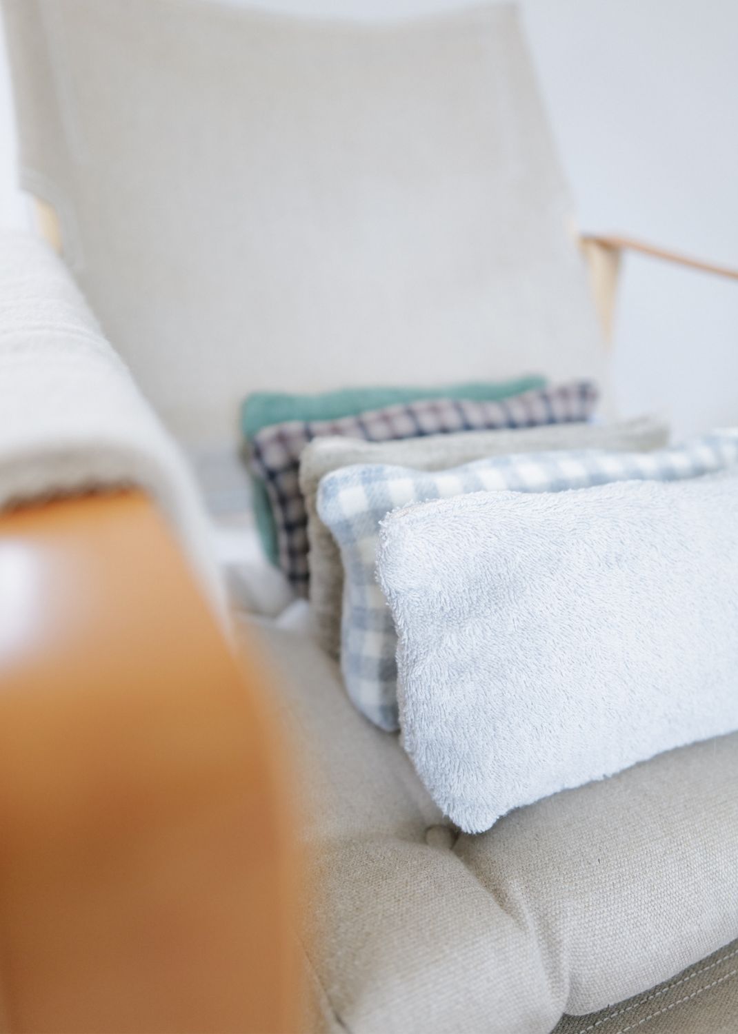 Frotte toilettaske - Lysegrå