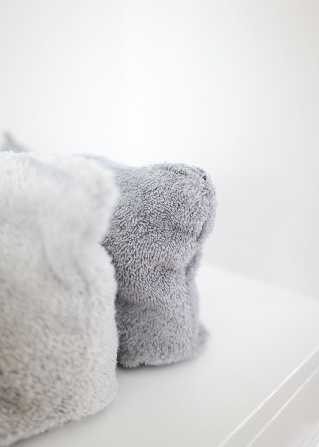 Frotte toilettaske - Mørkegrå