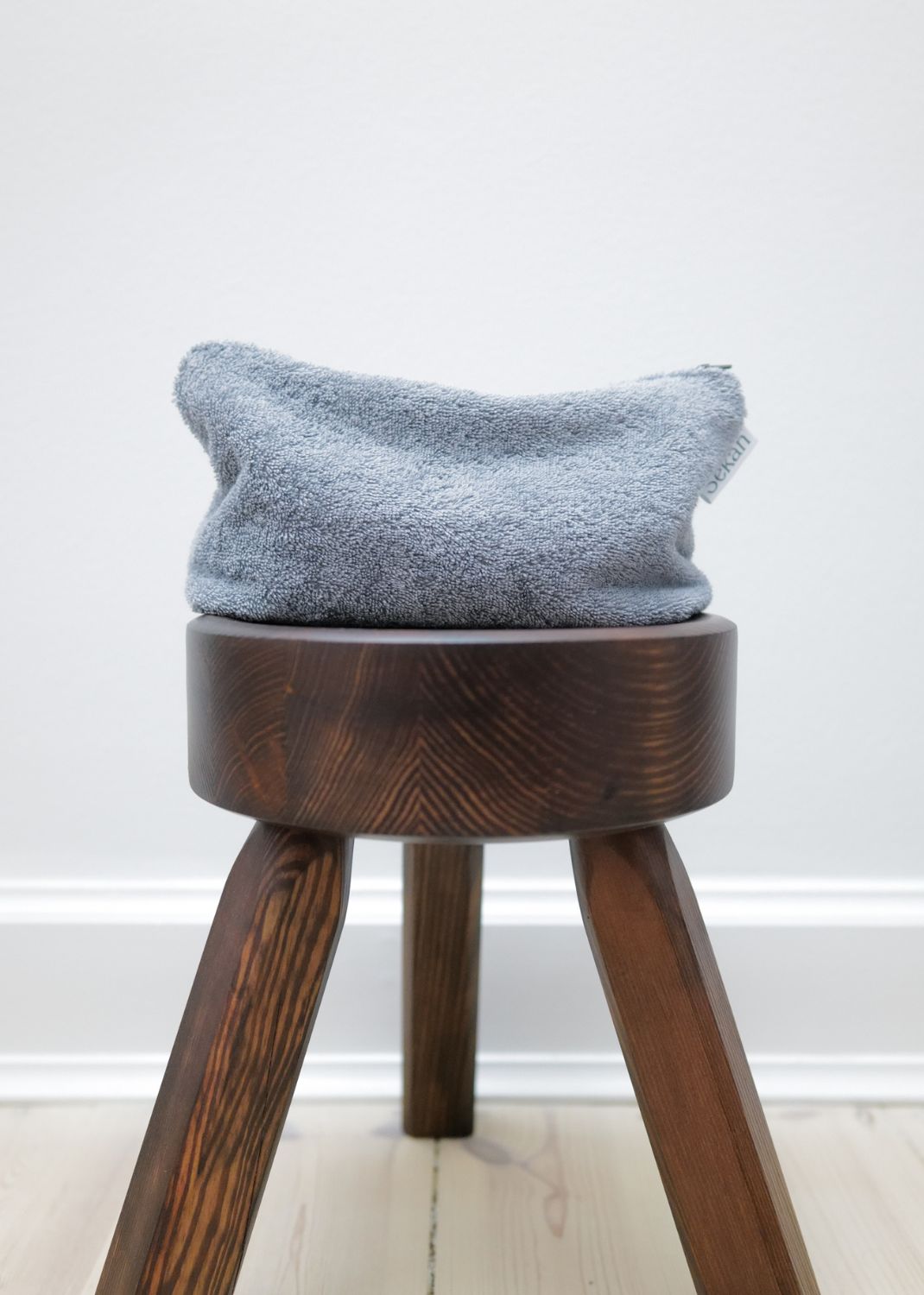 Frotte toilettaske - Mørkegrå