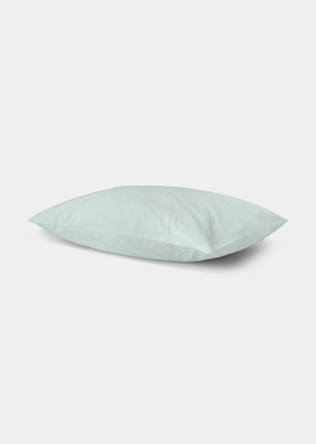 Cotton percale pillowcase - Mint