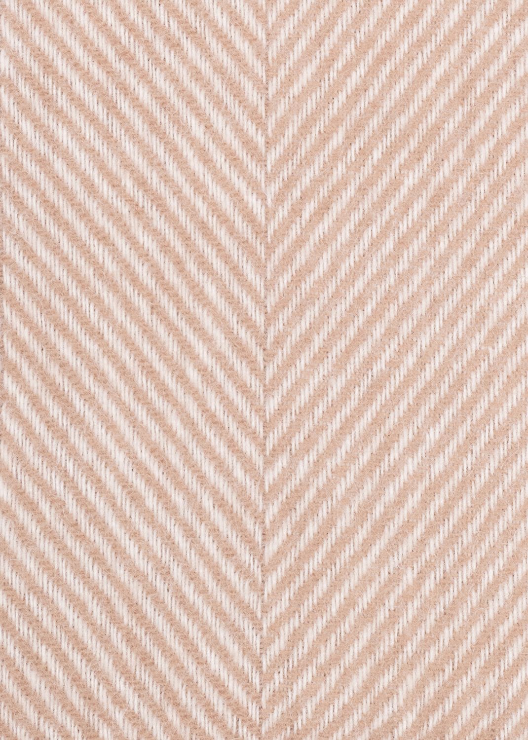 Sildeben uld plaid - Beige