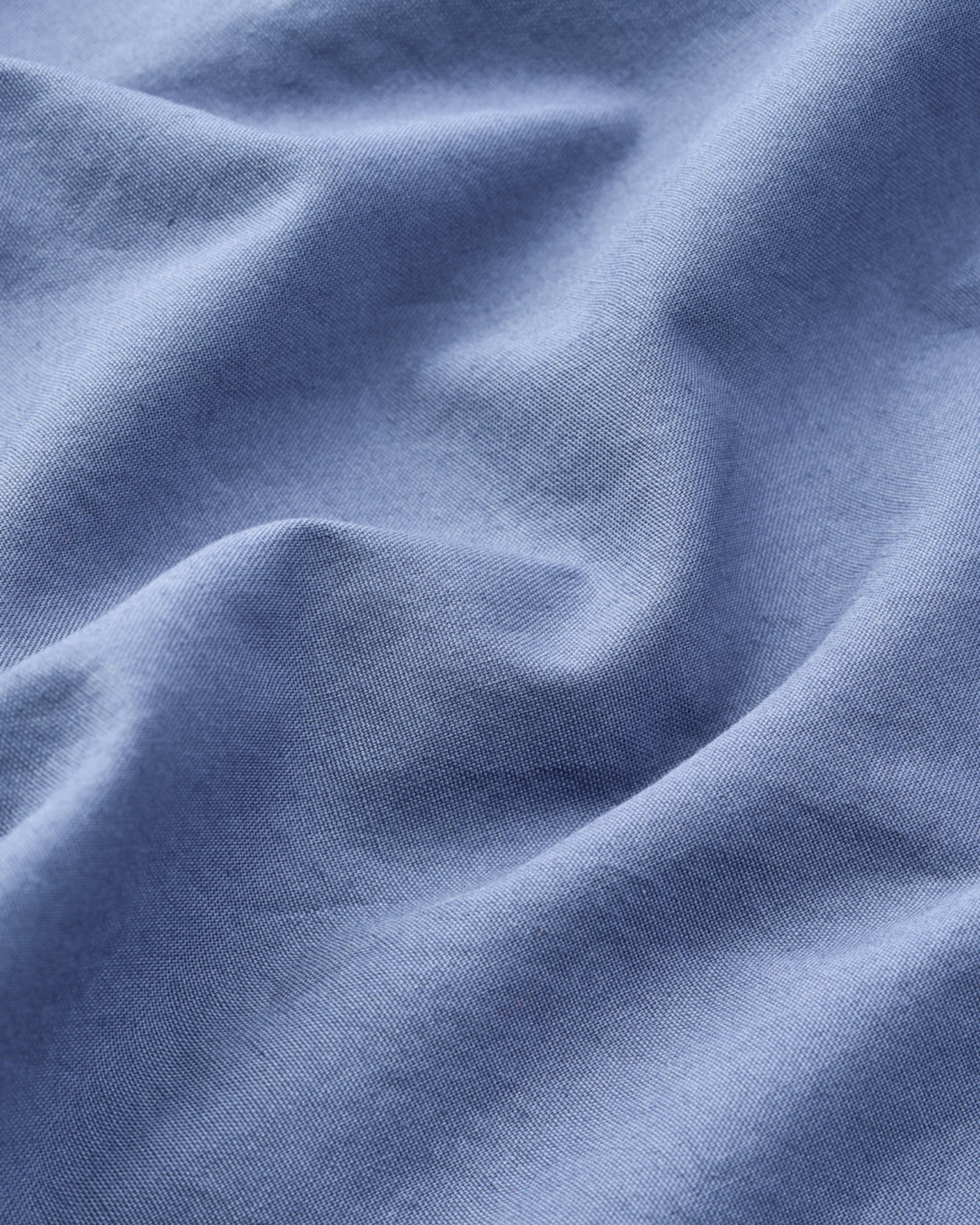 Cotton percale bed set - Navy blue