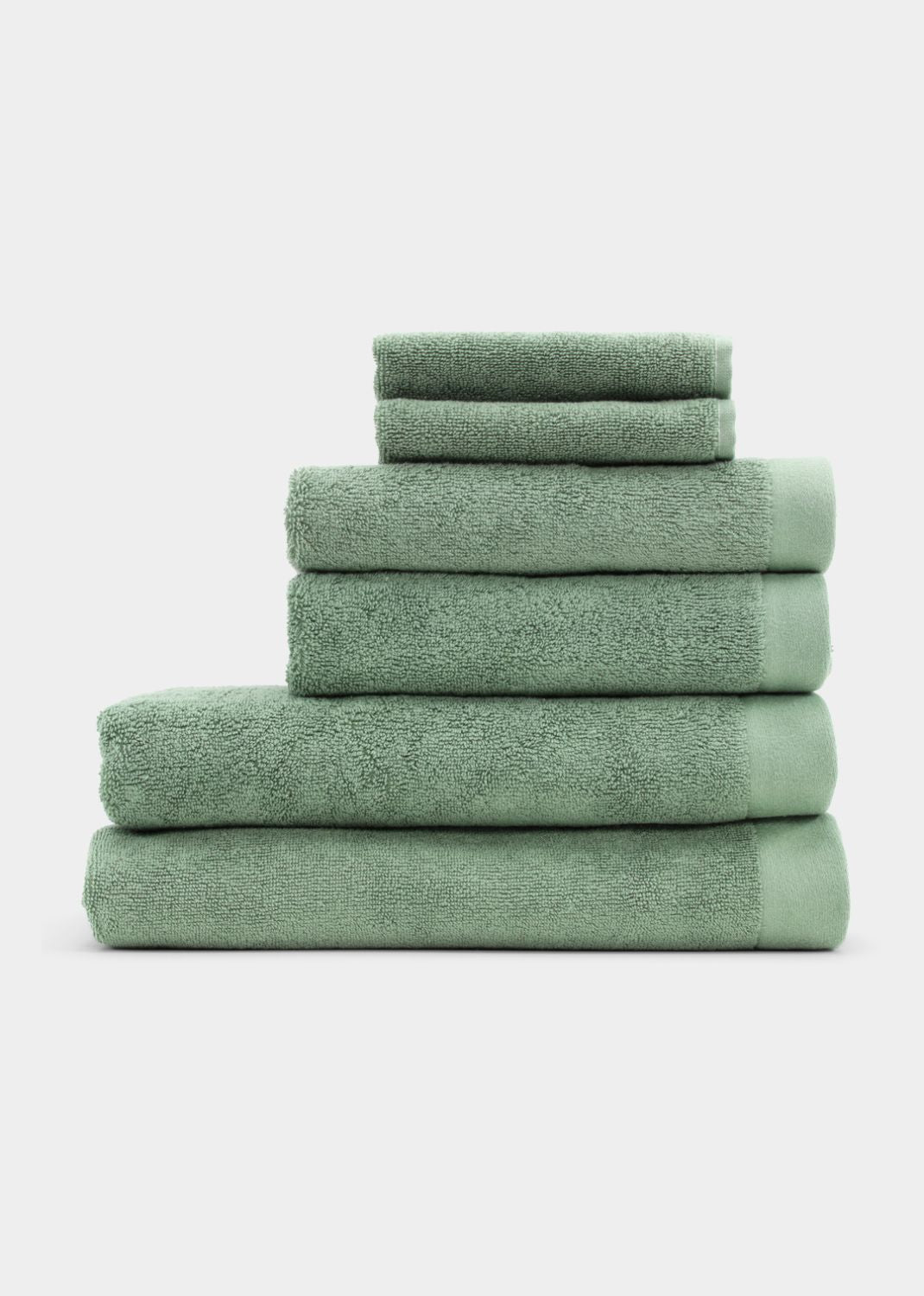 Terry towel - Dark green