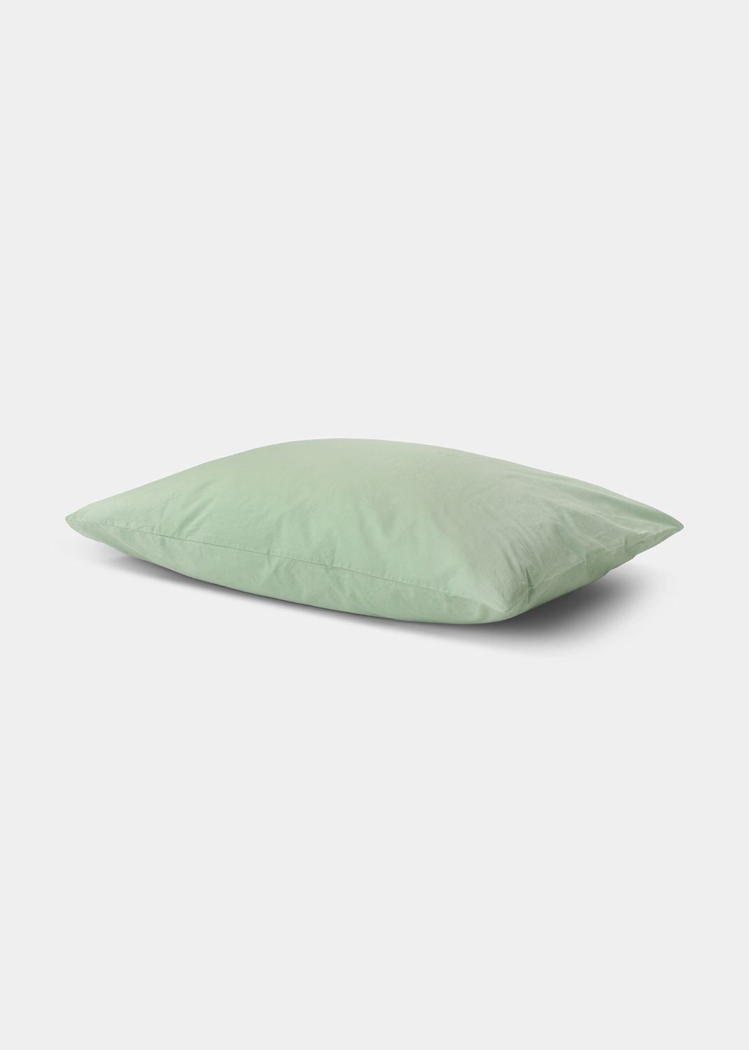 Cotton percale pillowcase - Green