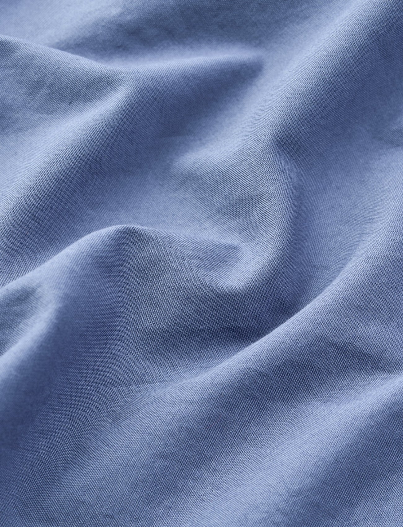 Bomuldspercale pudebetræk - Marineblå