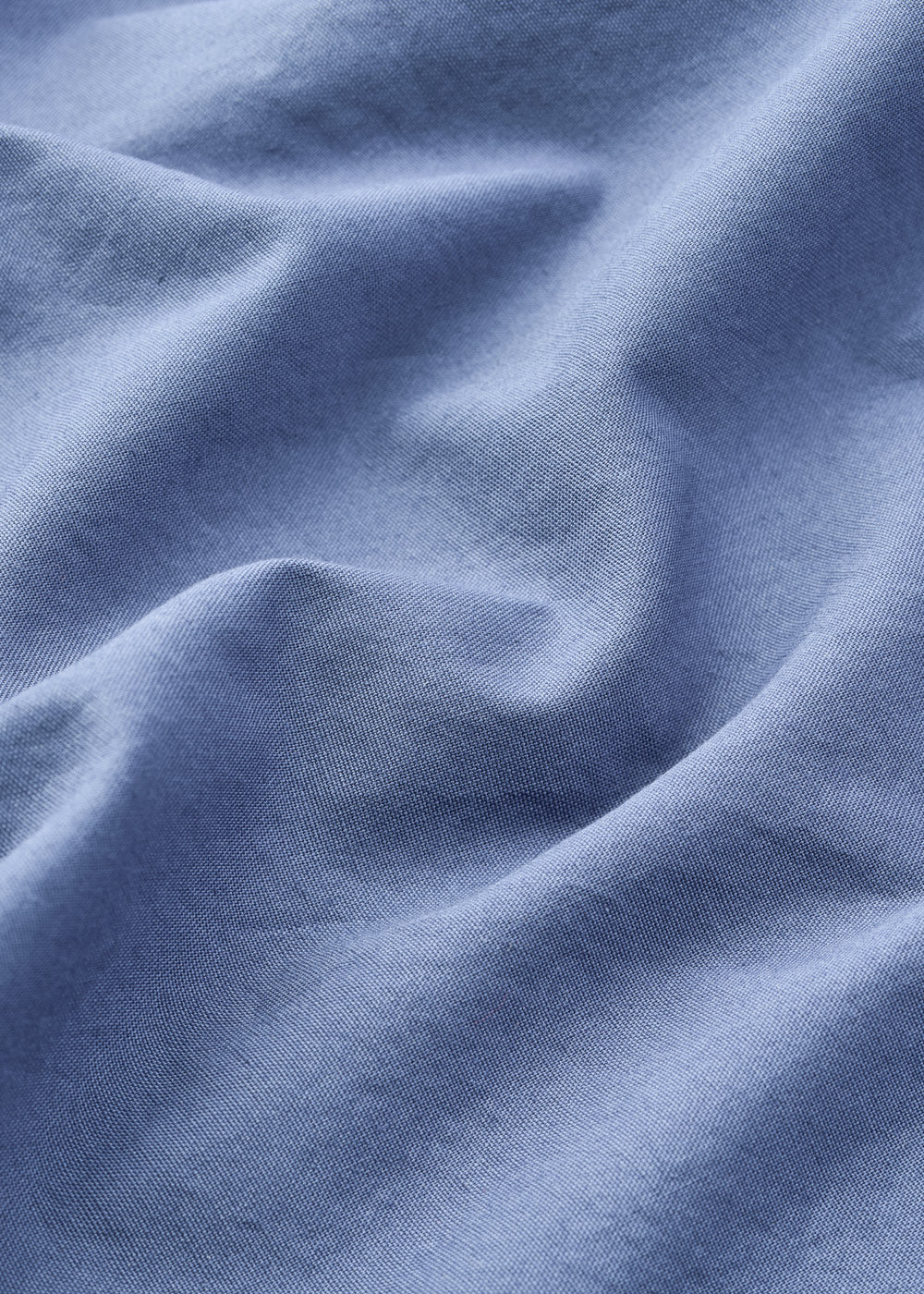 Bomuldspercale sengesæt - Marineblå