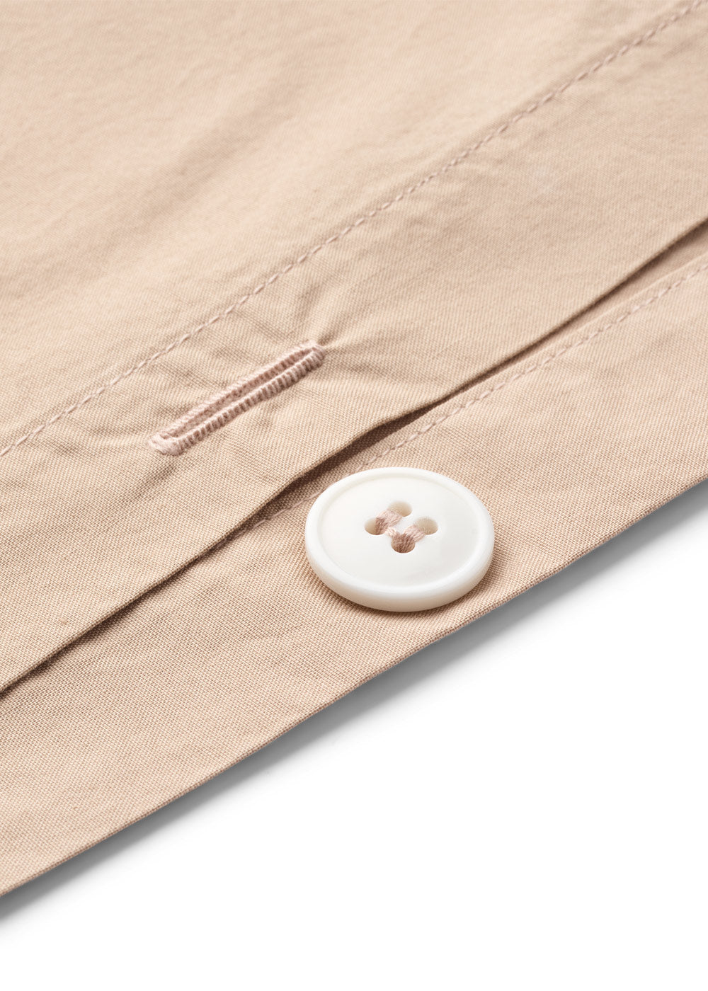 Bomuldspercale sengesæt - Valnød