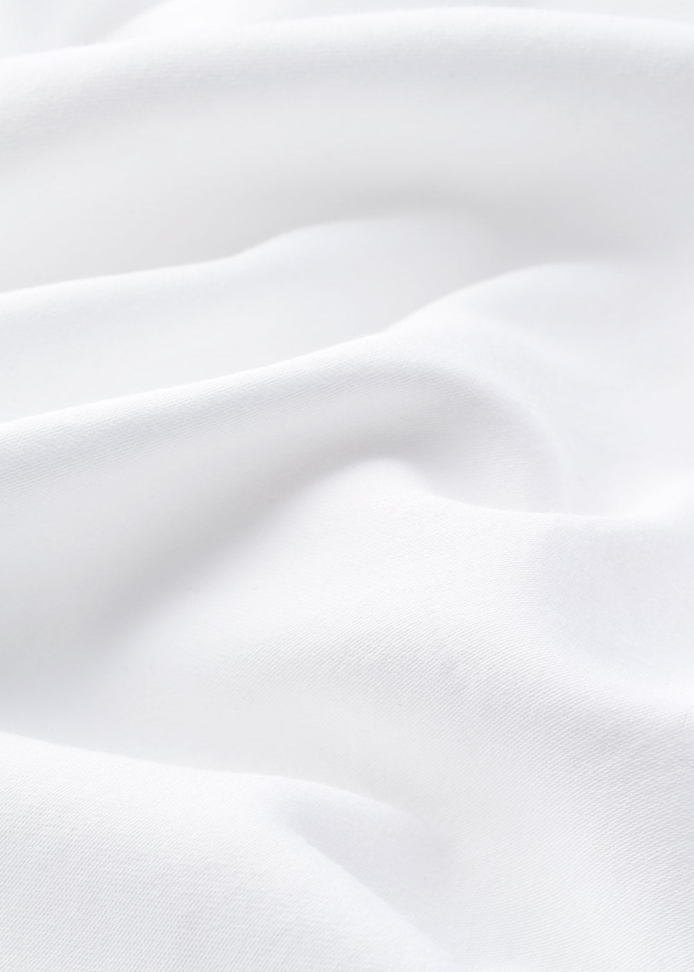 Bomuldssatin sengesæt - Hvid
