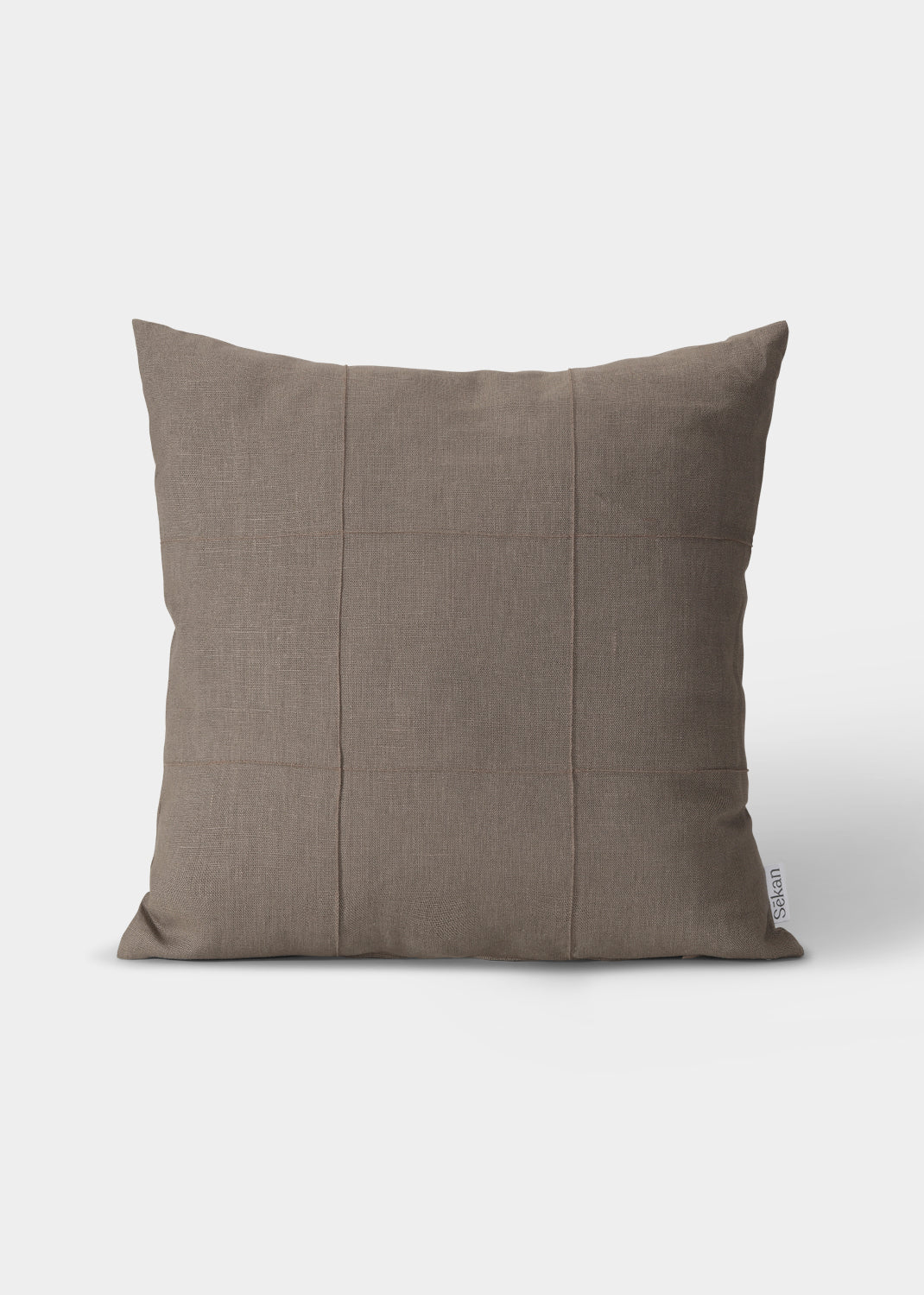Flax pillow - Taupe 