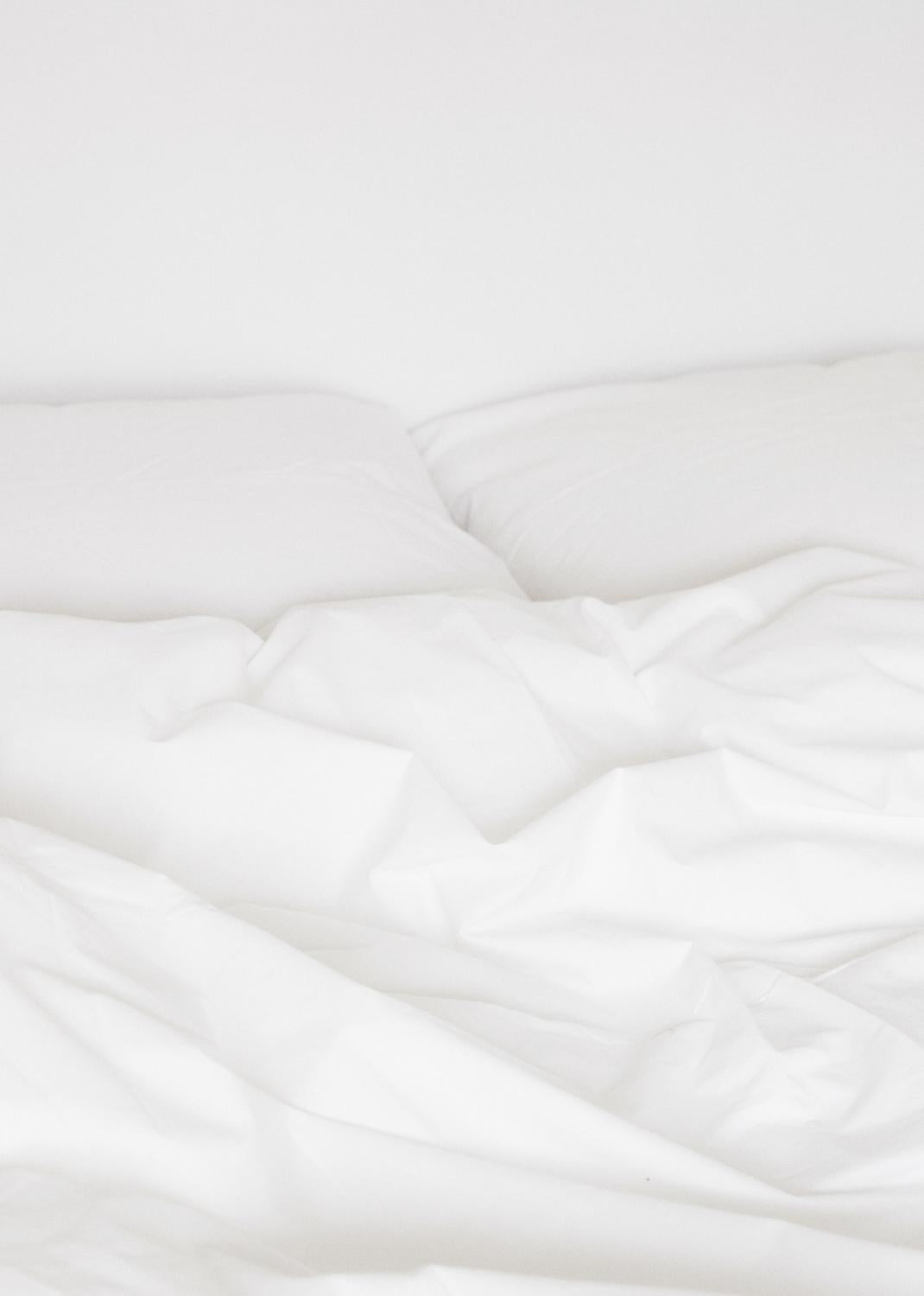 Percale sengesæt - Hvid